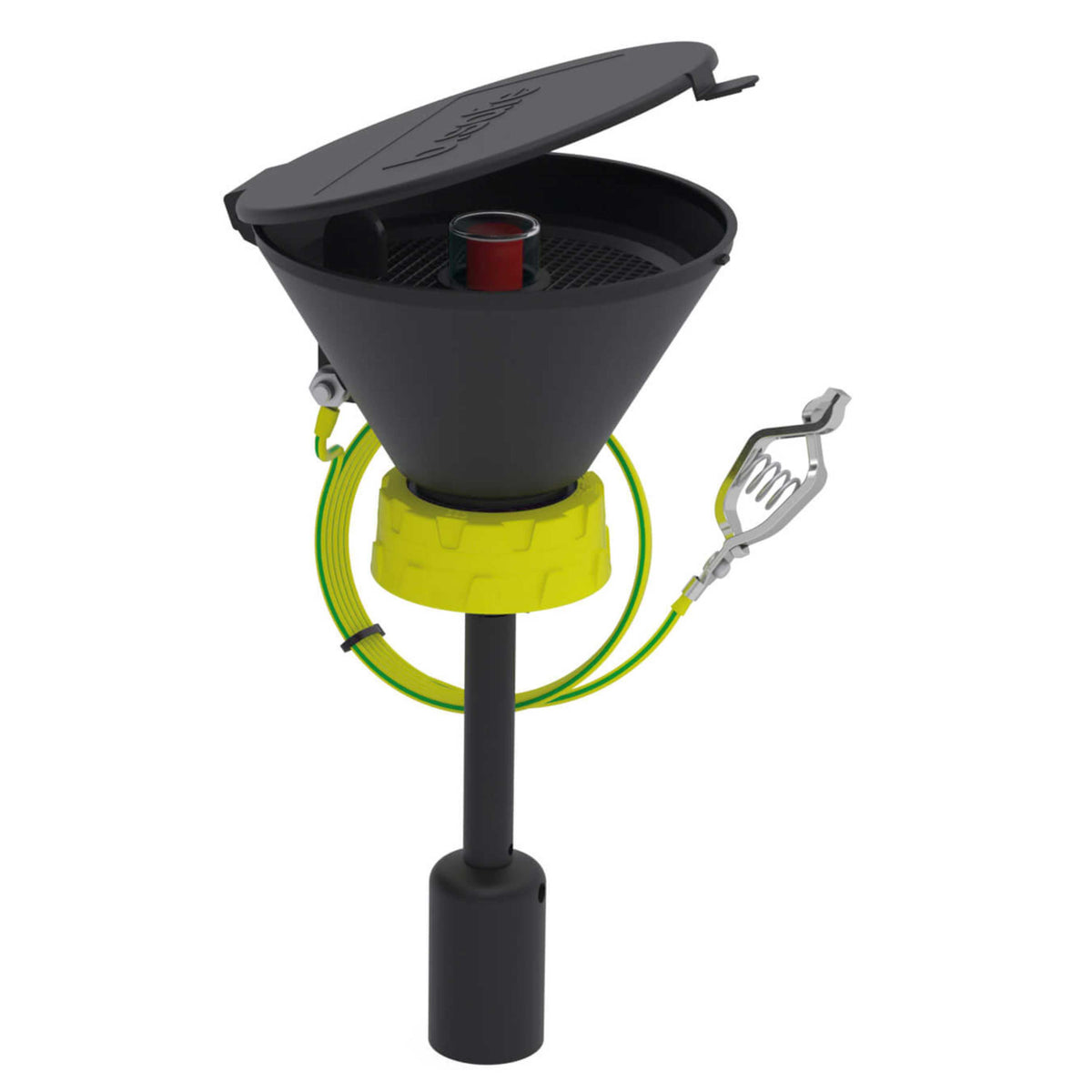 b.safe Funnels 130 with Level Indicator (S 60 - Ø 130 mm ) (PE-EX )