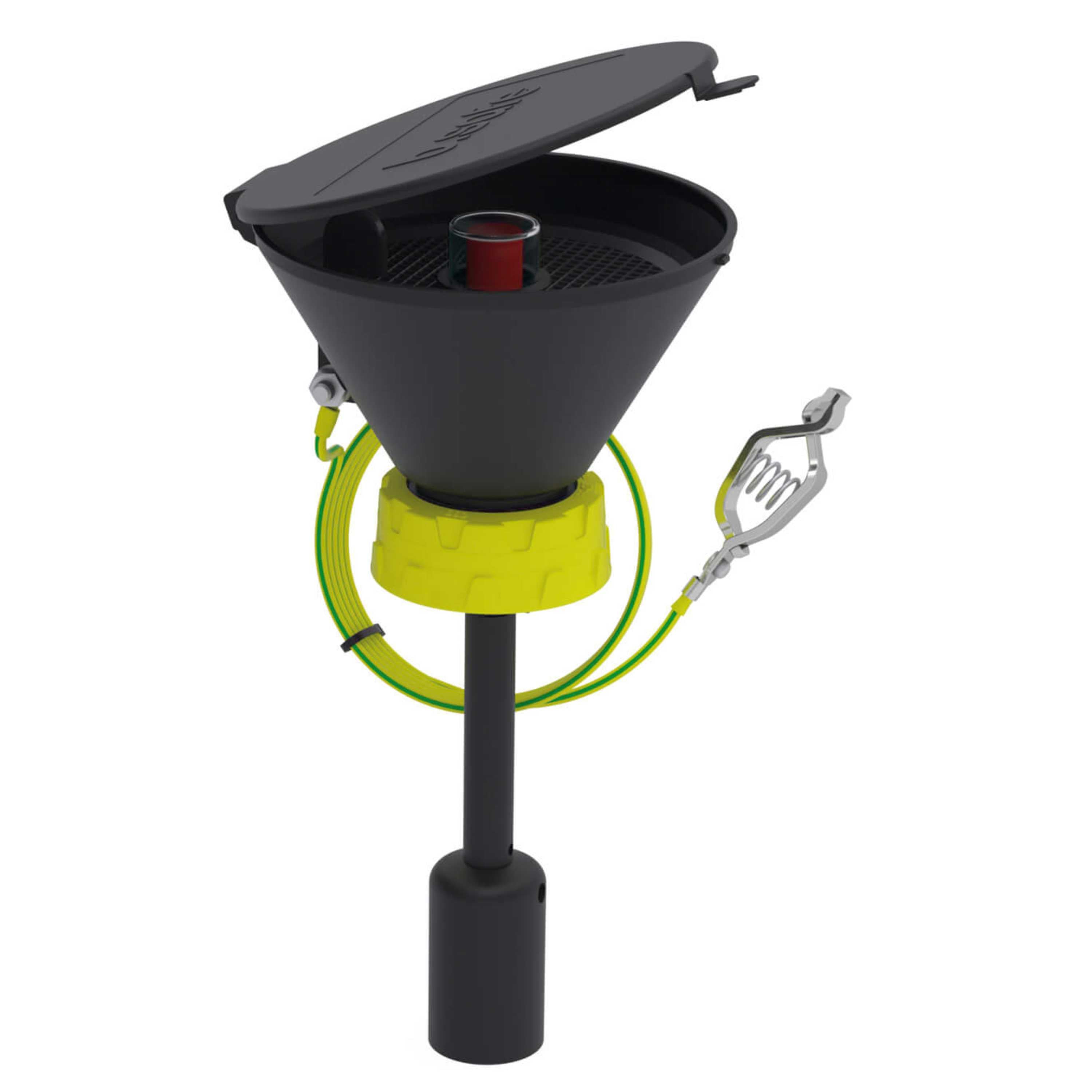 b.safe Funnels 130 with Level Indicator (S 60 - Ø 130 mm ) (PE-EX )