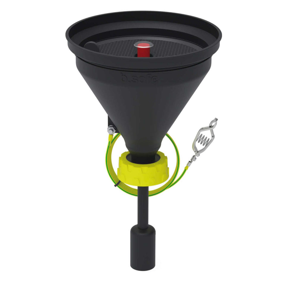 b.safe Funnels 180 with Level Indicator (G2“ / TriSure 2“ - Ø 180 mm ) (PE-EX )