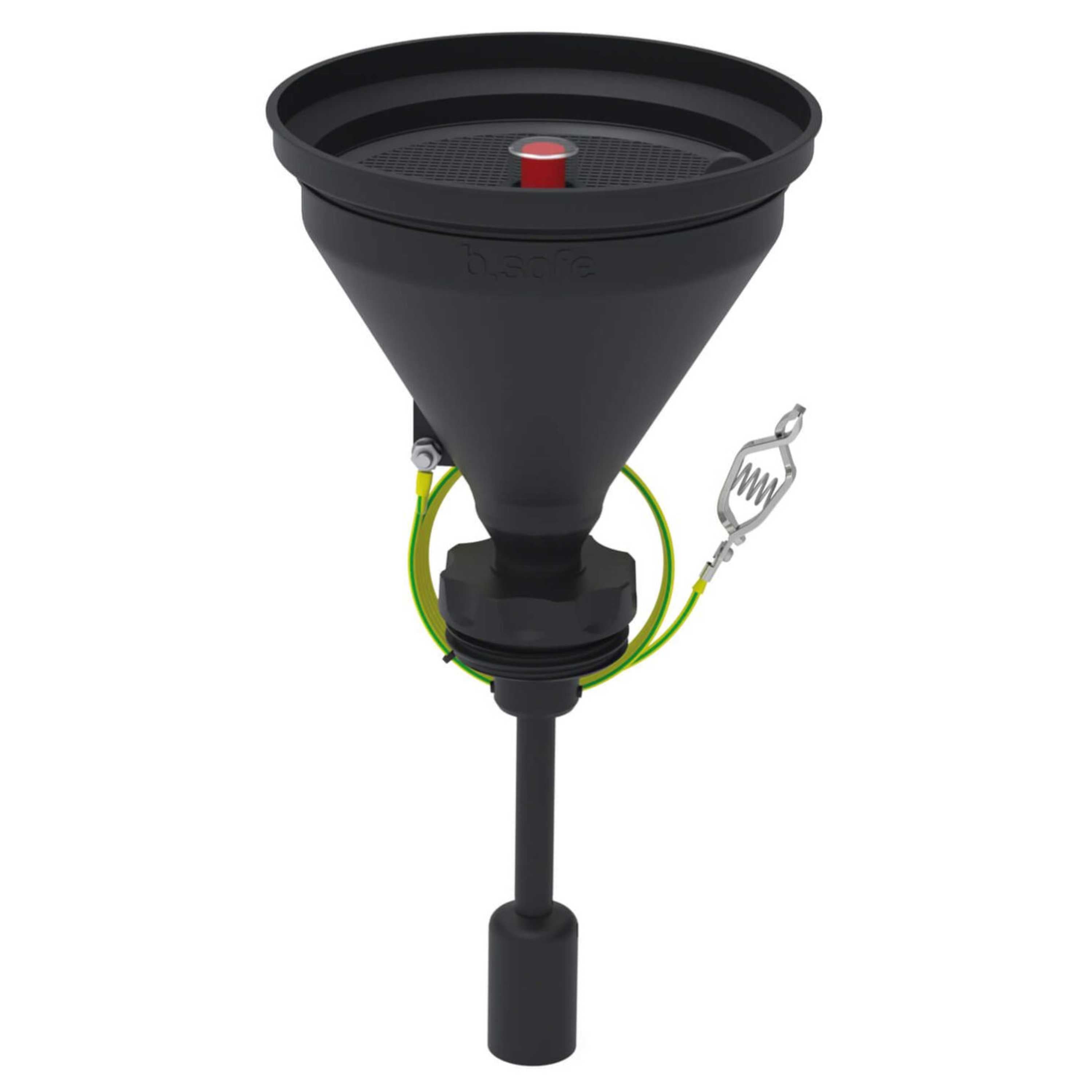 b.safe Funnels 180 with Level Indicator (Mauser 2" - Ø 180 mm ) (PE-EX )