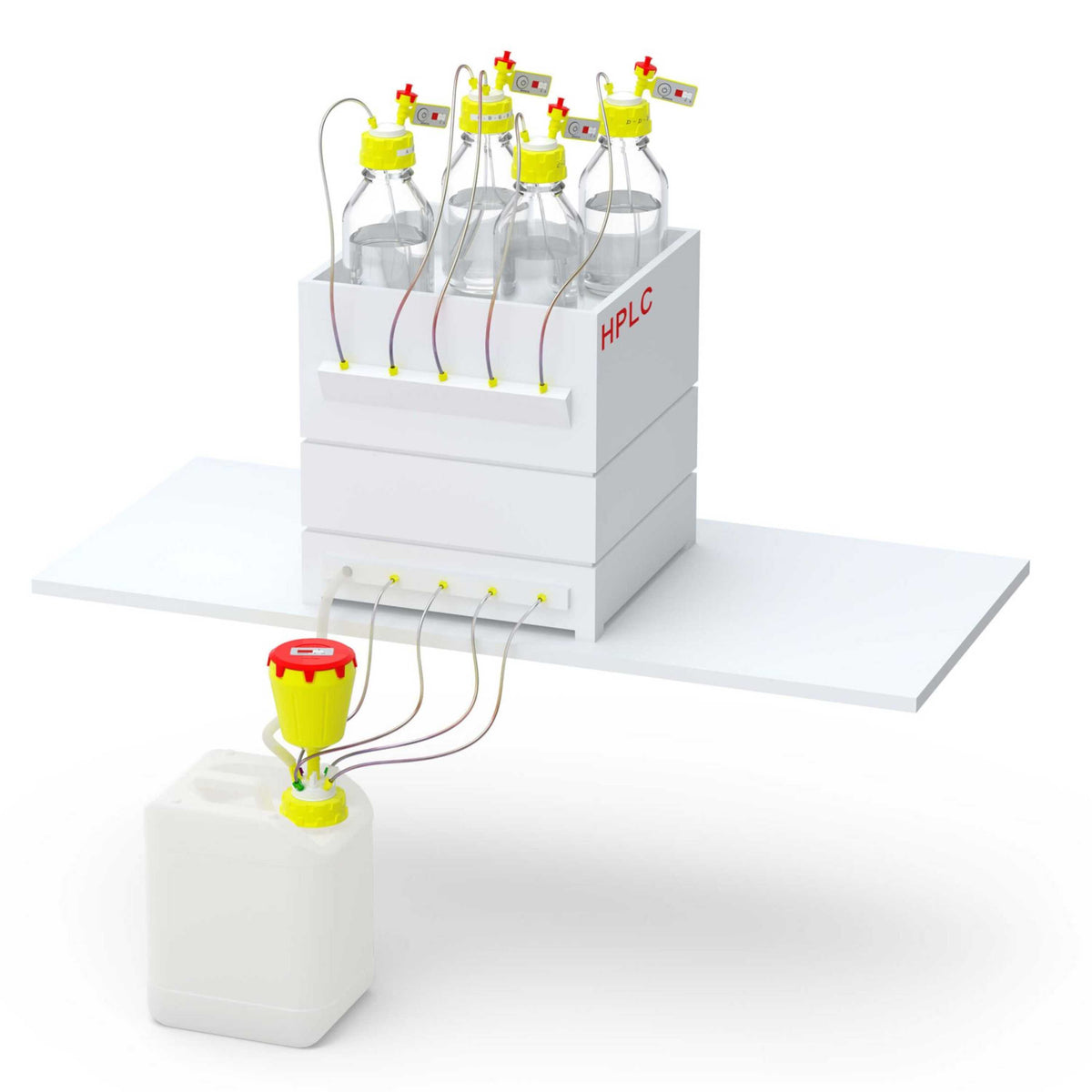b.safe HPLC All-In-One Set Premium (GL45, S55 ) (PTFE/PP/PE )