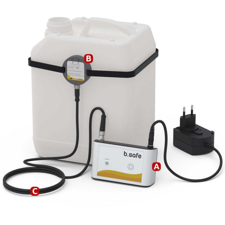 b.safe Level Control Set (L 110 x H 65 x T 30 mm ) (ABS/POM/PP )