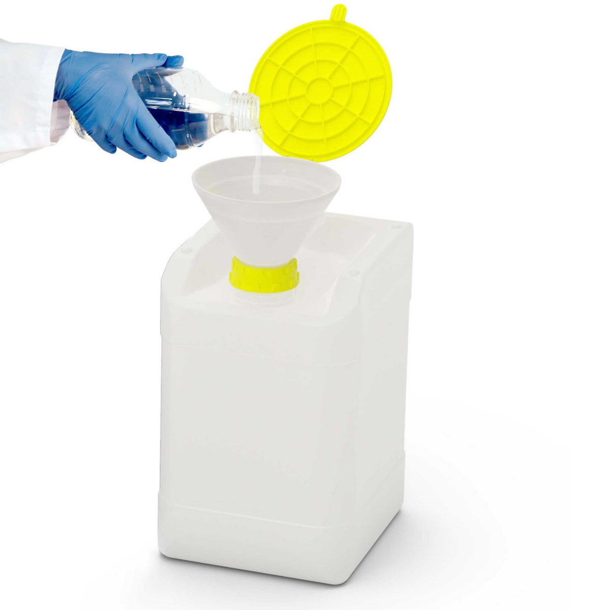 b.safe Disposal Set Funnel (S 55 - Ø 130 mm, 10 l ) (PE-HD, PP )