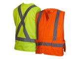 PYRAMEX Vests RCA25SE Series Working Vests, PK of 12 - MSE Supplies LLC