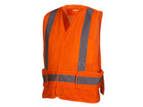 PYRAMEX Vests RCA25SE Series Working Vests, PK of 12 - MSE Supplies LLC