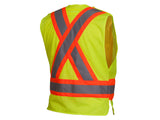 PYRAMEX Vests RCA27 Series Working Vests, PK of 12 - MSE Supplies LLC