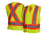 PYRAMEX Vests RCA27SE Series Working Vests, PK of 12 - MSE Supplies LLC