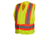 PYRAMEX Vests RCA27SE Series Working Vests, PK of 12 - MSE Supplies LLC