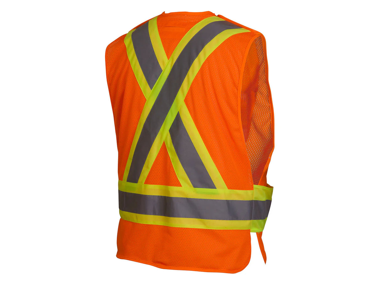 PYRAMEX Vests RCA27SE Series Working Vests, PK of 12 - MSE Supplies LLC