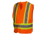 PYRAMEX Vests RCA27SE Series Working Vests, PK of 12 - MSE Supplies LLC