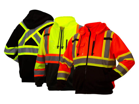 PYRAMEX Hoodie RCSZH33 Series Working Hoodie, PK of 12 - MSE Supplies LLC