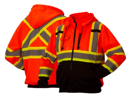 PYRAMEX Hoodie RCSZH33 Series Working Hoodie, PK of 12 - MSE Supplies LLC