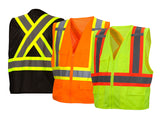 PYRAMEX Vests RCZ24 Series Working Vests, PK of 12 - MSE Supplies LLC