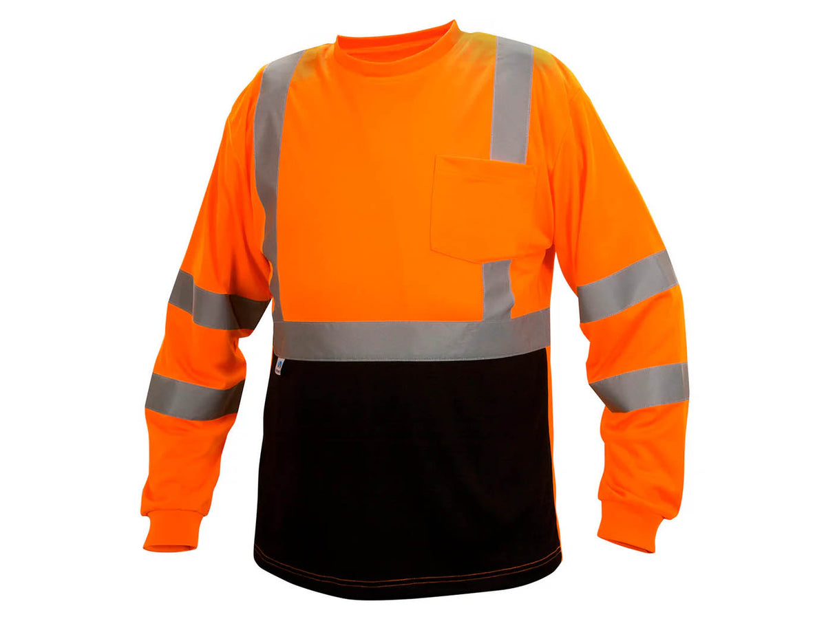 PYRAMEX T-Shirt RLTS31B Series Working T-Shirts, PK of 12 - MSE Supplies LLC