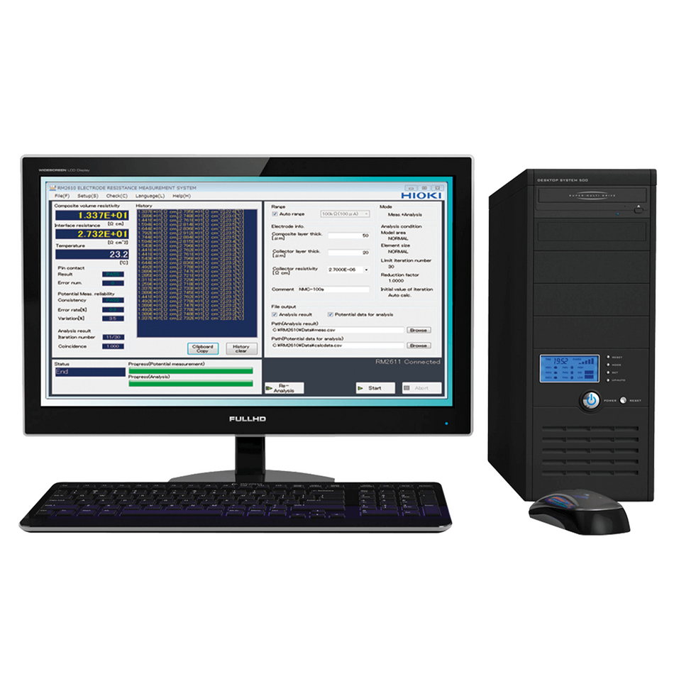 Hioki Electrode Resistance Measurement System RM2610 PRO Kit - Battery Equipment - Hioki USA - MSE Supplies