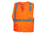 PYRAMEX Vests RVHL20 Series Working Vests, PK of 12 - MSE Supplies LLC
