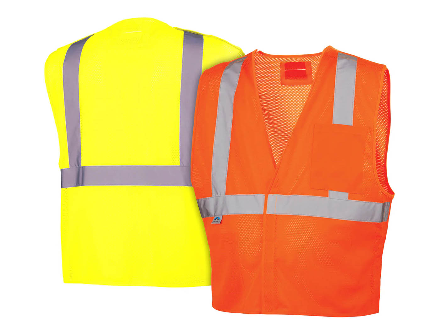 PYRAMEX Vests RVHL25 Series Working Vests, PK of 12 - MSE Supplies LLC