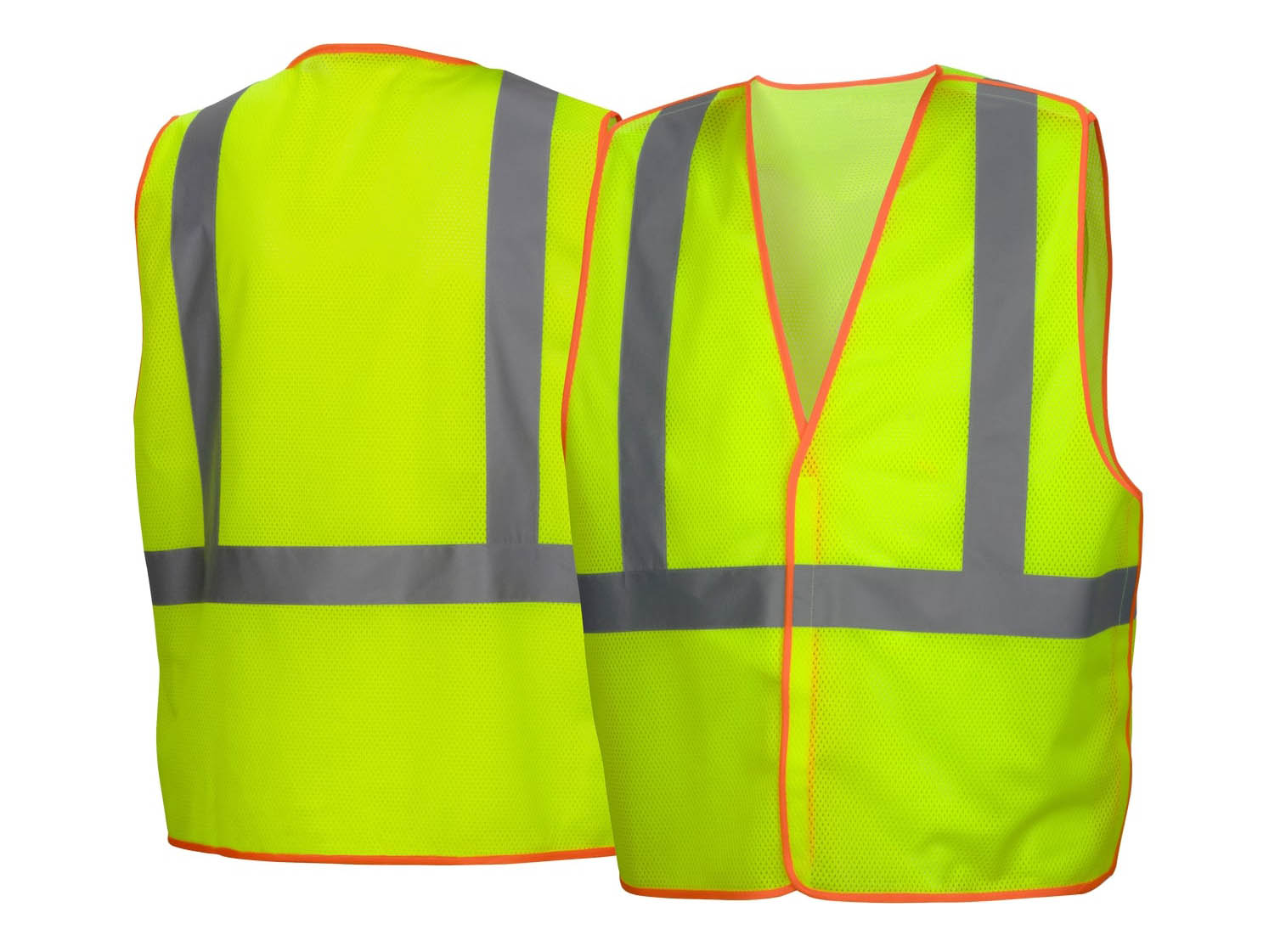 PYRAMEX Vests RVHL40 Series Working Vests, PK of 12 - MSE Supplies LLC
