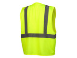 PYRAMEX Vests RVZ21CP Series Working Vests, PK of 12 - MSE Supplies LLC