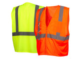 PYRAMEX Vests RVZ21CP Series Working Vests, PK of 12 - MSE Supplies LLC