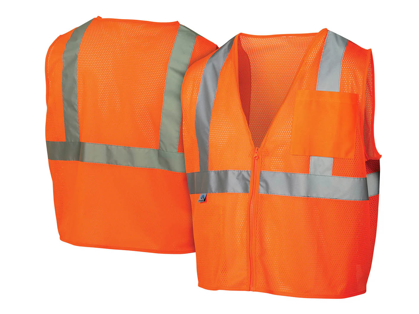 PYRAMEX Vests RVZ21SE Series Working Vests, PK of 12 - MSE Supplies LLC