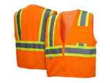 PYRAMEX Vests RVZ22 Series Working Vests, PK of 12 - MSE Supplies LLC