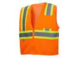 PYRAMEX Vests RVZ22 Series Working Vests, PK of 12 - MSE Supplies LLC