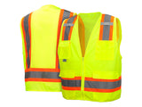 PYRAMEX Vests RVZ24 Series Working Vests, PK of 12 - MSE Supplies LLC