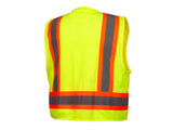 PYRAMEX Vests RVZ24CP Series Working Vests, PK of 12 - MSE Supplies LLC