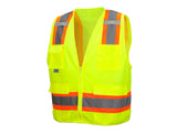 PYRAMEX Vests RVZ24SE Series Working Vests, PK of 12 - MSE Supplies LLC