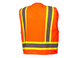 PYRAMEX Vests RVZ24 Series Working Vests, PK of 12 - MSE Supplies LLC