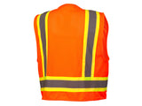 PYRAMEX Vests RVZ24CP Series Working Vests, PK of 12 - MSE Supplies LLC