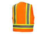 PYRAMEX Vests RVZ24SE Series Working Vests, PK of 12 - MSE Supplies LLC
