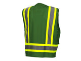 PYRAMEX Vests RVZ24CP Series Working Vests, PK of 12 - MSE Supplies LLC
