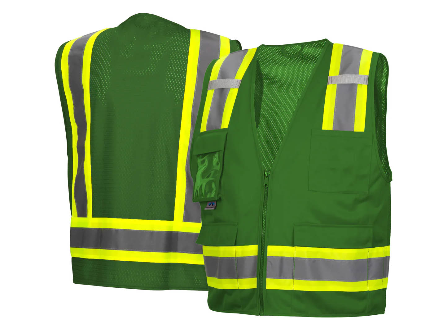 PYRAMEX Vests RVZ24CP Series Working Vests, PK of 12 - MSE Supplies LLC