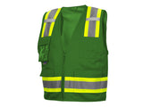 PYRAMEX Vests RVZ24CP Series Working Vests, PK of 12 - MSE Supplies LLC