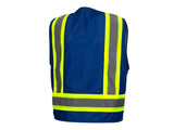PYRAMEX Vests RVZ24CP Series Working Vests, PK of 12 - MSE Supplies LLC
