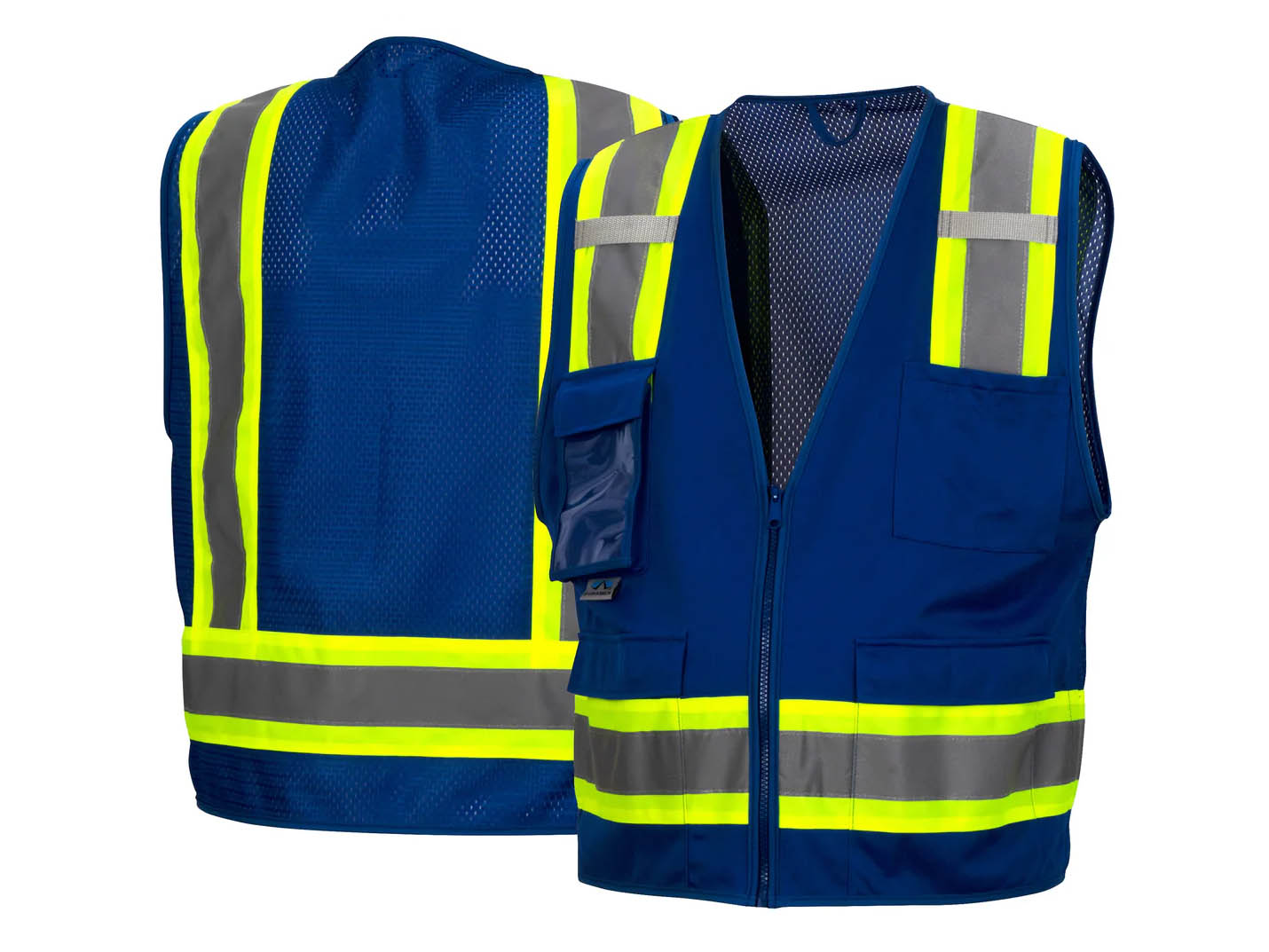 PYRAMEX Vests RVZ24CP Series Working Vests, PK of 12 - MSE Supplies LLC