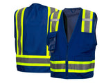 PYRAMEX Vests RVZ24CP Series Working Vests, PK of 12 - MSE Supplies LLC
