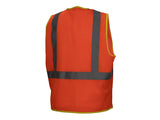 PYRAMEX Vests RVZ40 Series Working Vests, PK of 12 - MSE Supplies LLC