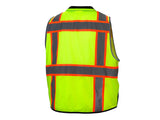 PYRAMEX Vests RVZ44B Series Working Vests, PK of 12 - MSE Supplies LLC