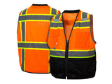 PYRAMEX Vests RVZ44B Series Working Vests, PK of 12 - MSE Supplies LLC