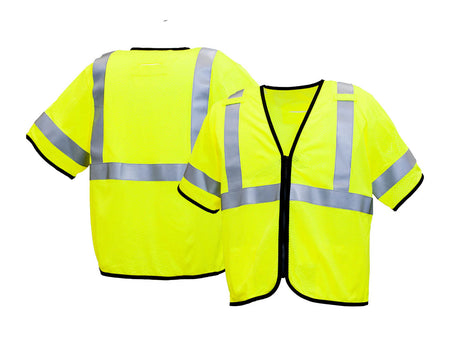 PYRAMEX Vests RVZ53FR Series Working Vests, PK of 12 - MSE Supplies LLC