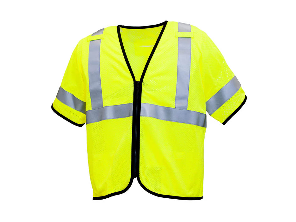 PYRAMEX Vests RVZ53FR Series Working Vests, PK of 12 - MSE Supplies LLC
