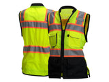 PYRAMEX Vests RVZF61 Series Women's Vest Working Vests, PK of 12 - MSE Supplies LLC