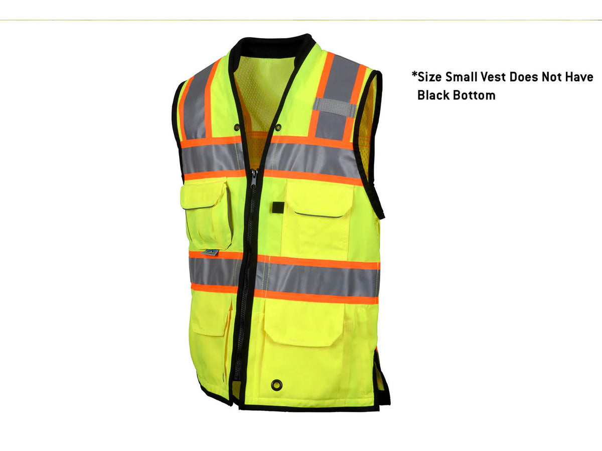 PYRAMEX Vests RVZF61 Series Women's Vest Working Vests, PK of 12 - MSE Supplies LLC
