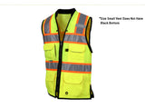 PYRAMEX Vests RVZF61 Series Women's Vest Working Vests, PK of 12 - MSE Supplies LLC