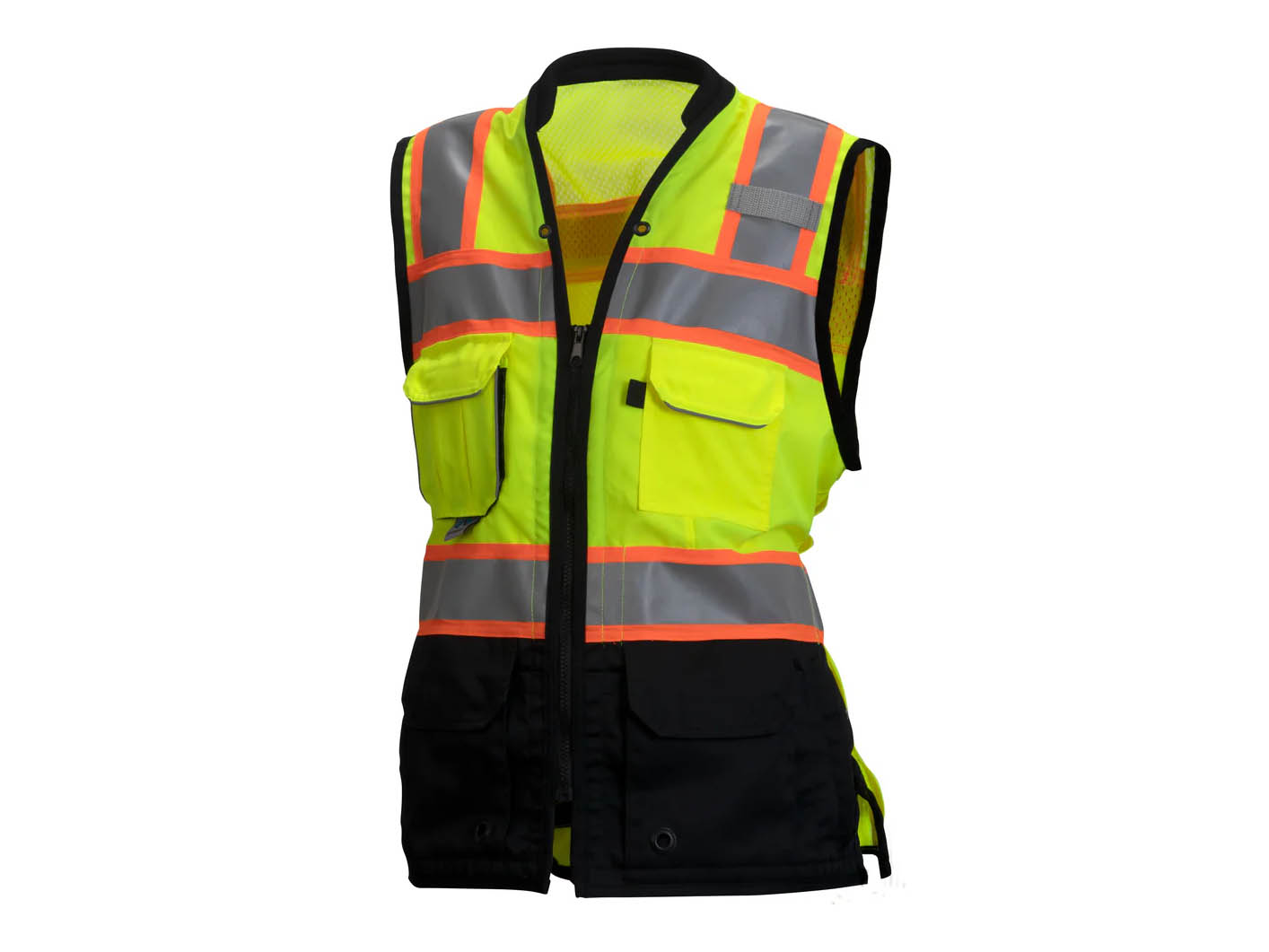PYRAMEX Vests RVZF61 Series Women's Vest Working Vests, PK of 12 - MSE Supplies LLC