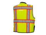 PYRAMEX Vests RVZT44B Series Working Vests, PK of 12 - MSE Supplies LLC