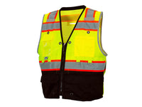 PYRAMEX Vests RVZT44B Series Working Vests, PK of 12 - MSE Supplies LLC